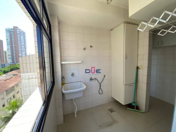 Imagem Apartamento com 3 dormitórios à venda, 119 m² por R$ 1.100.000,00 - Embaré - Santos/SP