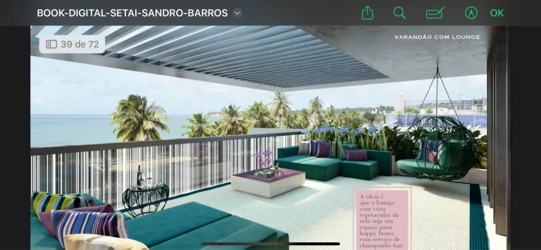Imagem Flat de altíssimo padrão - Beira Mar