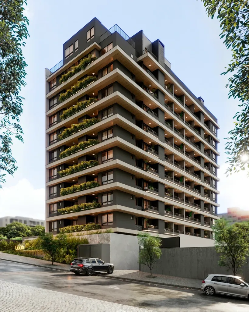 Imagem Apartamento à venda no Centro de Curitiba-PR: 1 quarto, 1 banheiro, 49,28 m² de área. Venha conferir!