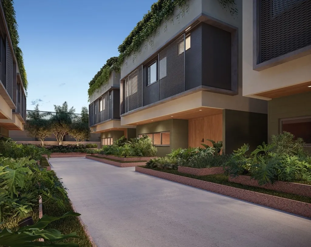Imagem Um residencial que encanta tanto na arquitetura - com seu rooftop que permite o vislumbre panorâmic...