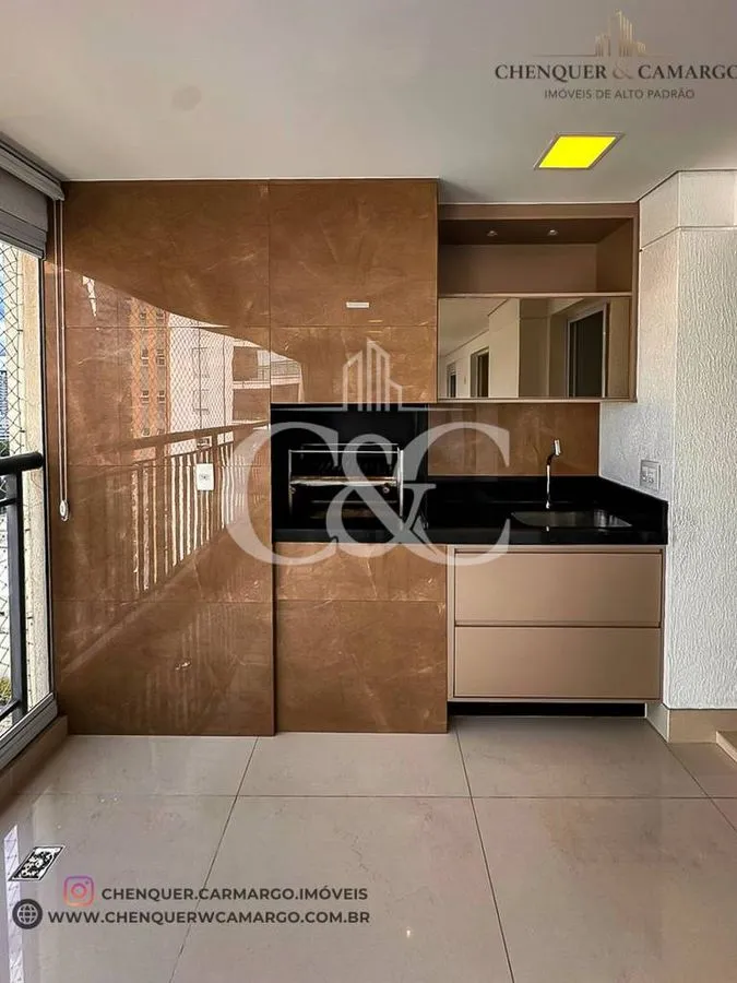 Imagem Apartamento Alto Padrão para Aluguel Alta Vista Jundiaí 166m² 3 Suítes