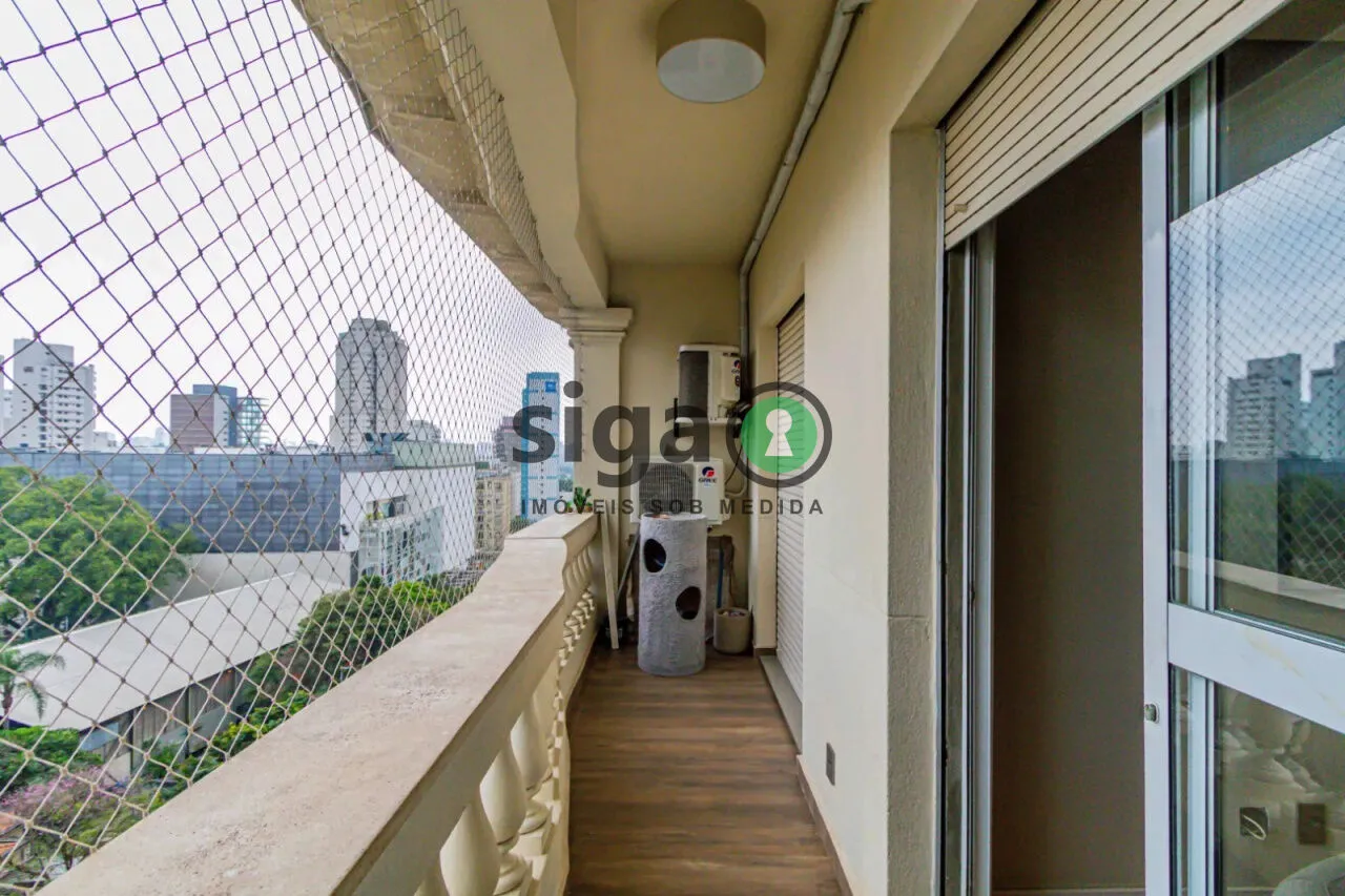 Imagem Apartamento para venda ou locação no Jardim Paulista, mobiliado e com 2 quartos