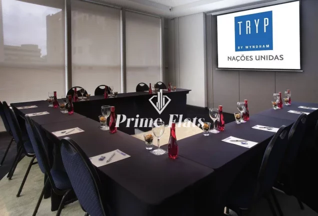 Imagem Flat disponível para venda no São Paulo Naçoes Unidas Affiliated by Meliá, com 22m², 1 dormitório e 1 vaga
