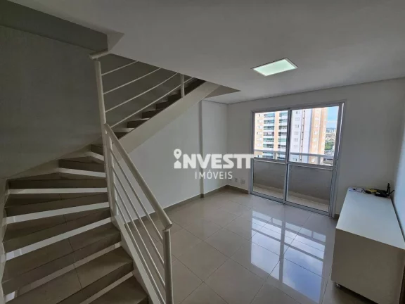 Imagem Apartamento com 1 dormitório para alugar, 54 m² por R$ 2.942,00/mês - Setor Bueno - Goiânia/GO