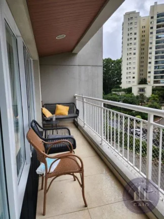 Imagem Apartamento mobiliado com 102 m², à venda por R$ 1.190.000- Alphaville