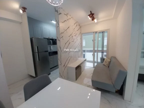 Imagem Aluguel de Apartamento de 2 Quartos na Vila Mariana, São Paulo-SP: 1 suíte, 1 sala, 2 banheiros, 1 vaga - 49m²