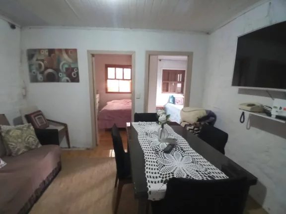 Imagem Casa de alvenaria 140m², Garagem, rua asfaltada, Krahe, Viamão