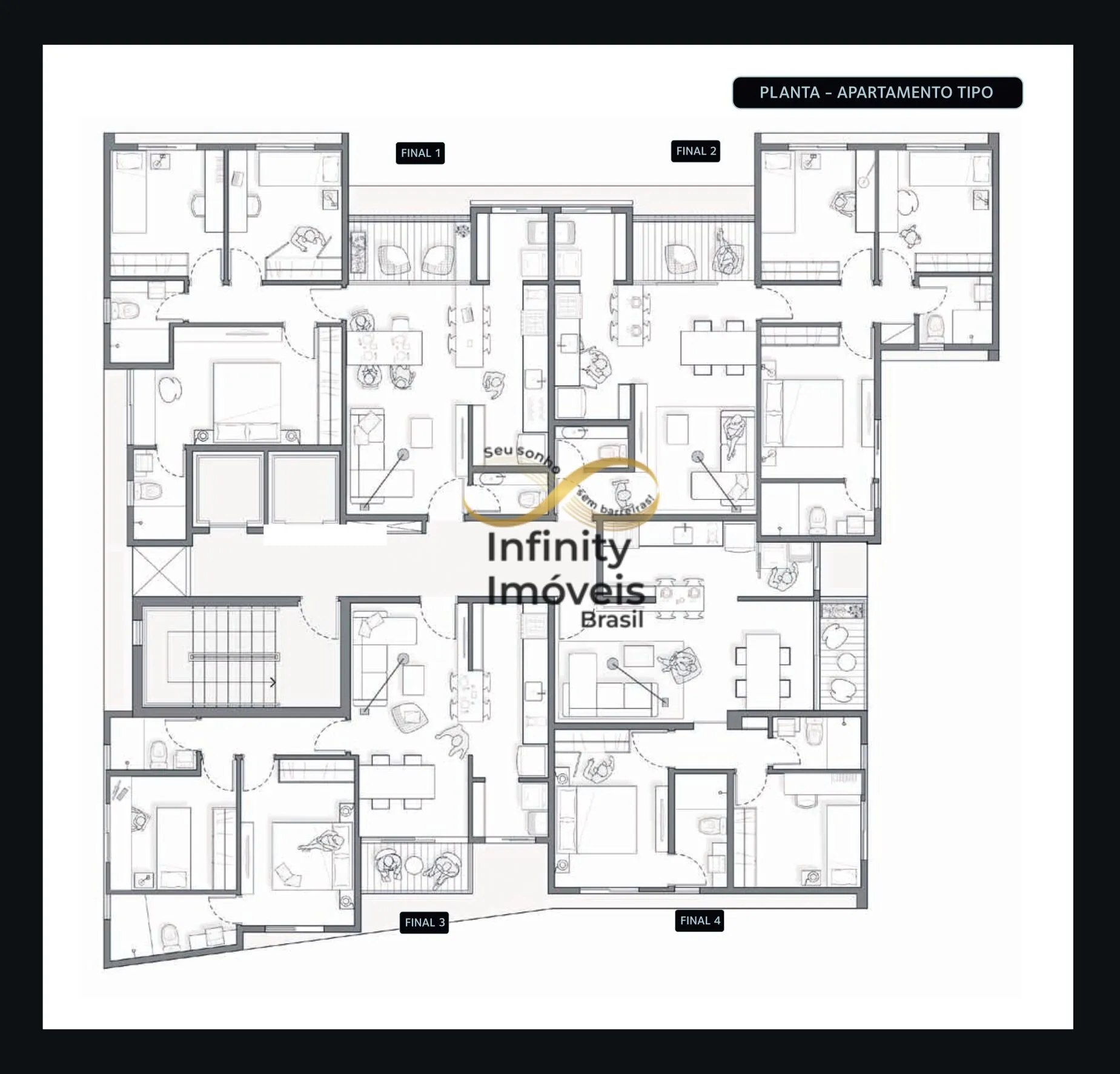 Imagem ZURICK RESIDENCES E MALL - Apartamento à venda no bairro Nova Suíssa - Belo Horizonte/MG
