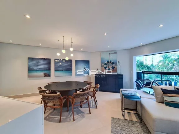 Imagem Apartamento à venda, com 4 Dormitórios 169 m² quadra de Tênis, em Riviera de São Lourenço - Bertioga SP