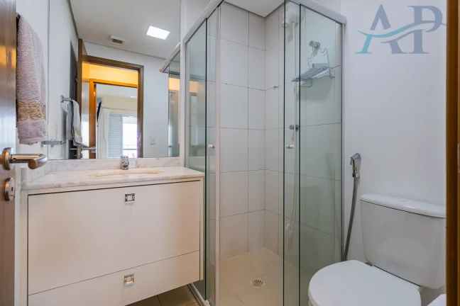 Imagem Apartamento no Boqueirão em Praia Grande Frente Mar