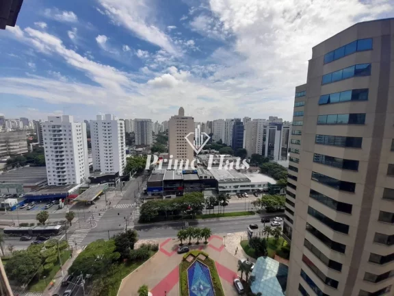 Imagem Flat disponível para locação no Wyndham Ibirapuera II, com 45m², 2 dormitórios e 1 vaga
