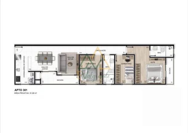 Imagem Apartamento Padrão Lançamento em Pinhais
