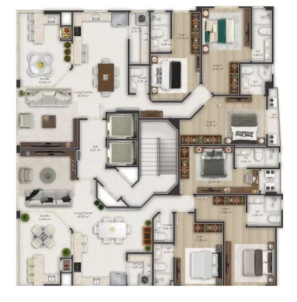 Imagem Arabela Exclusive - Apartamento à venda no bairro Centro - Itapema/SC
