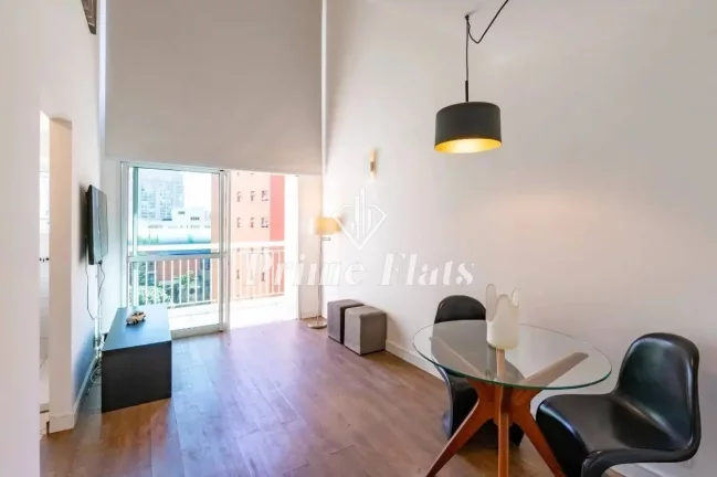 Imagem Flat disponível para locação no The Blue Loft, com 44m², 1 dormitório e 1 vaga de garagem