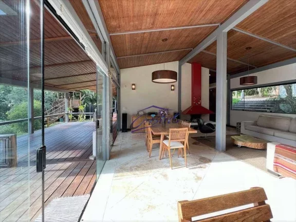 Imagem Linda casa térrea e contemporânea - Condomínio Reserva do Peroba