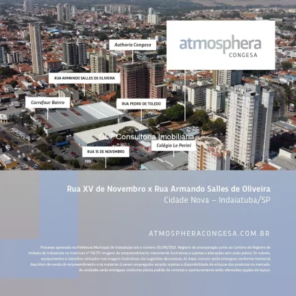 Imagem LANÇAMENTO APARTAMENTO ALTO PADRÃO NA MELHOR REGIÃO A 1 MINUTO DO PARQUE ECOLOGICO CARTÃO POSTAL DE INDAIATUBA-SP