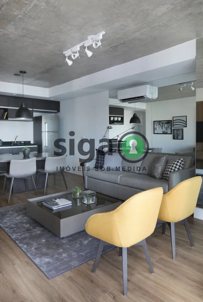 Imagem APATAMENTO MOBILIADO PARA VENDA NO BROOKLIN COM 1 DORMITORIO