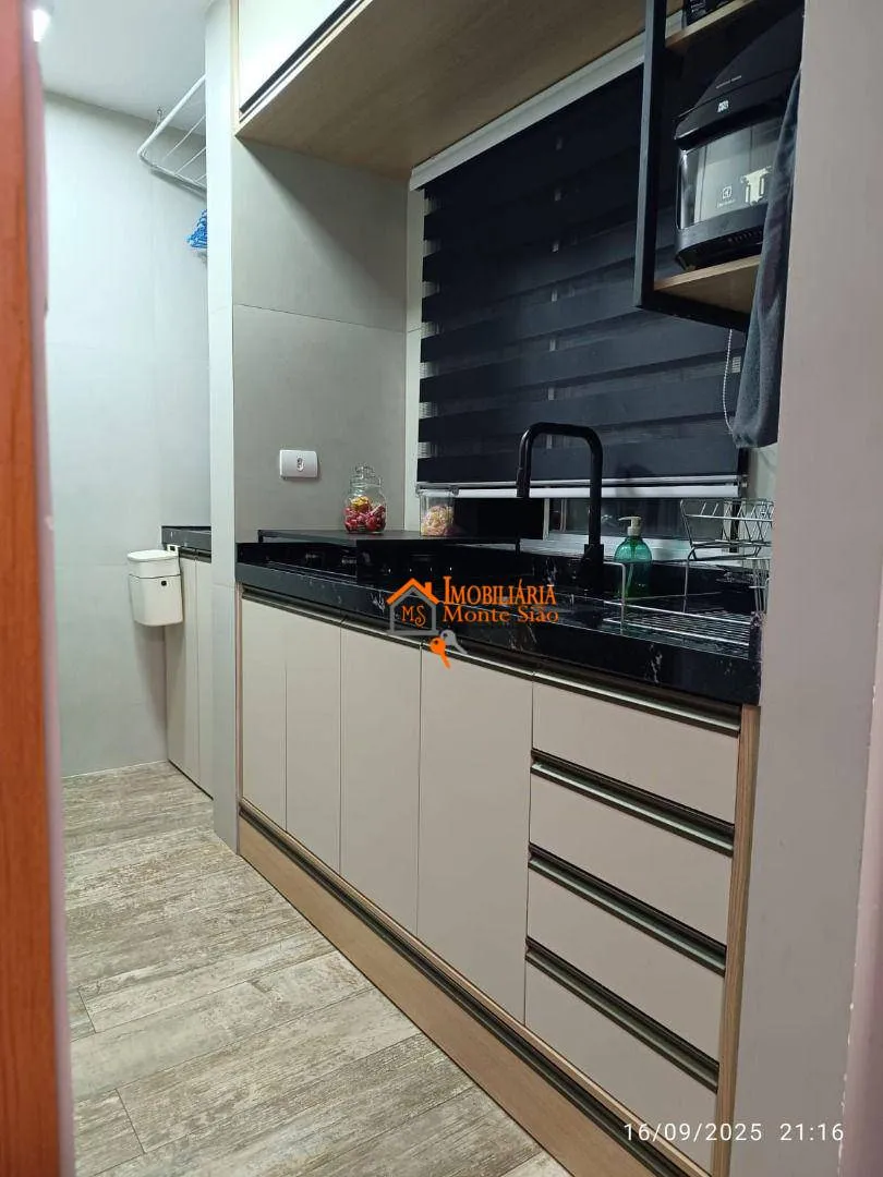Imagem Apto 49m² à Venda no Flor dos Morros - 2 Dorms, 1 Vaga, Cozinha Planejada