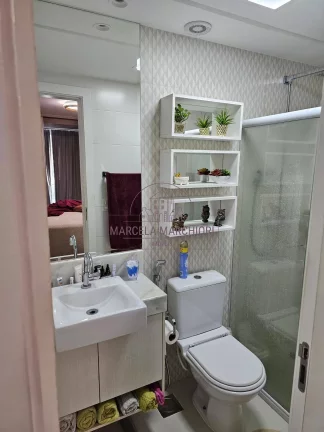 Imagem Ap 2 quartos, suíte, porteira fechada, vista pro mar, lazer completo, 1 vag