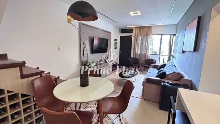 Imagem Flat disponível para venda no Le Bougainville, com 127m², 2 dormitórios e 1 vaga de garagem
