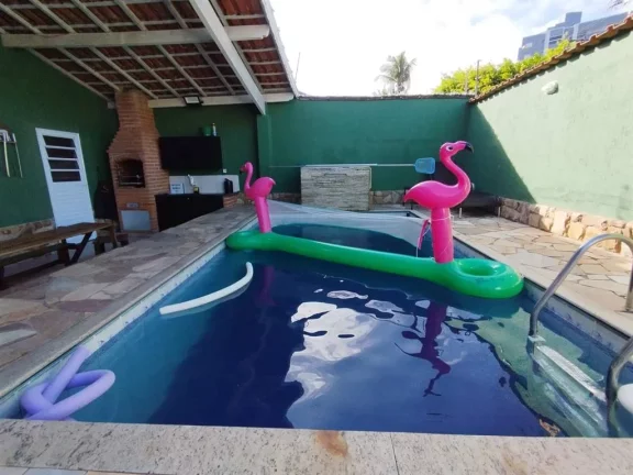 Imagem Casa com 3 dorms, Caiçara, Praia Grande - R$ 700 mil, Cod: 2585
