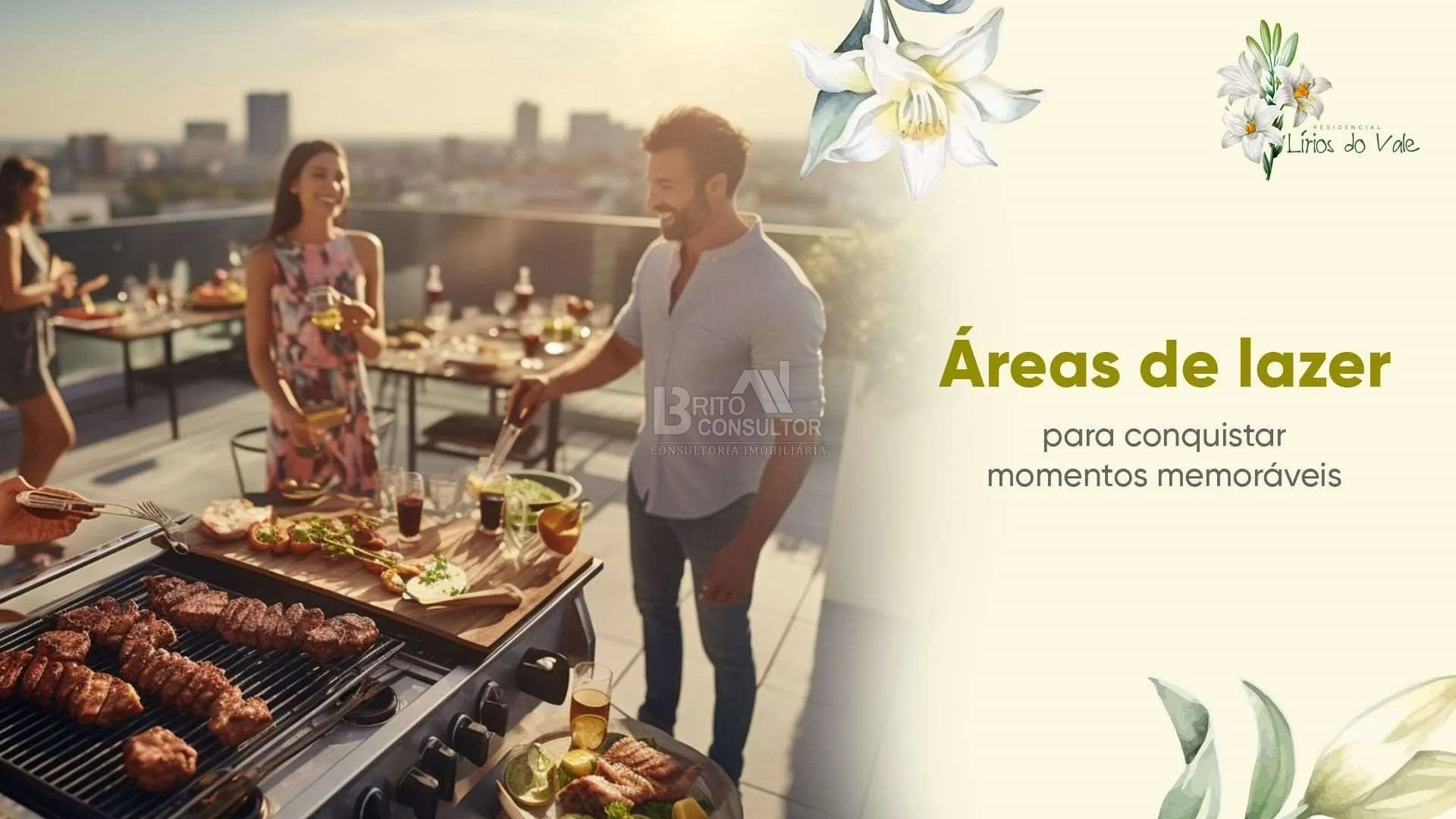 Imagem LIRIOS DO VALE - Apartamento 3 Qts, 1Suíte, 1 Varanda, 1 Vaga, Lazer Completo - Residencial Lírios do Vale - Covanca - São Gonçalo/RJ.