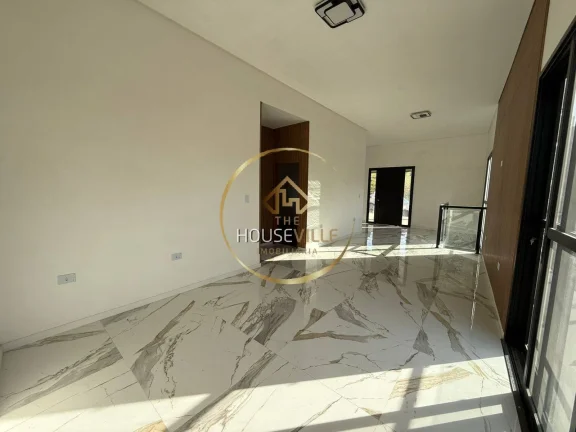Imagem Casa Sobrado, 4 dormitórios (2 suítes), 4 vagas. Condomínio Mantiqueira, Sj
