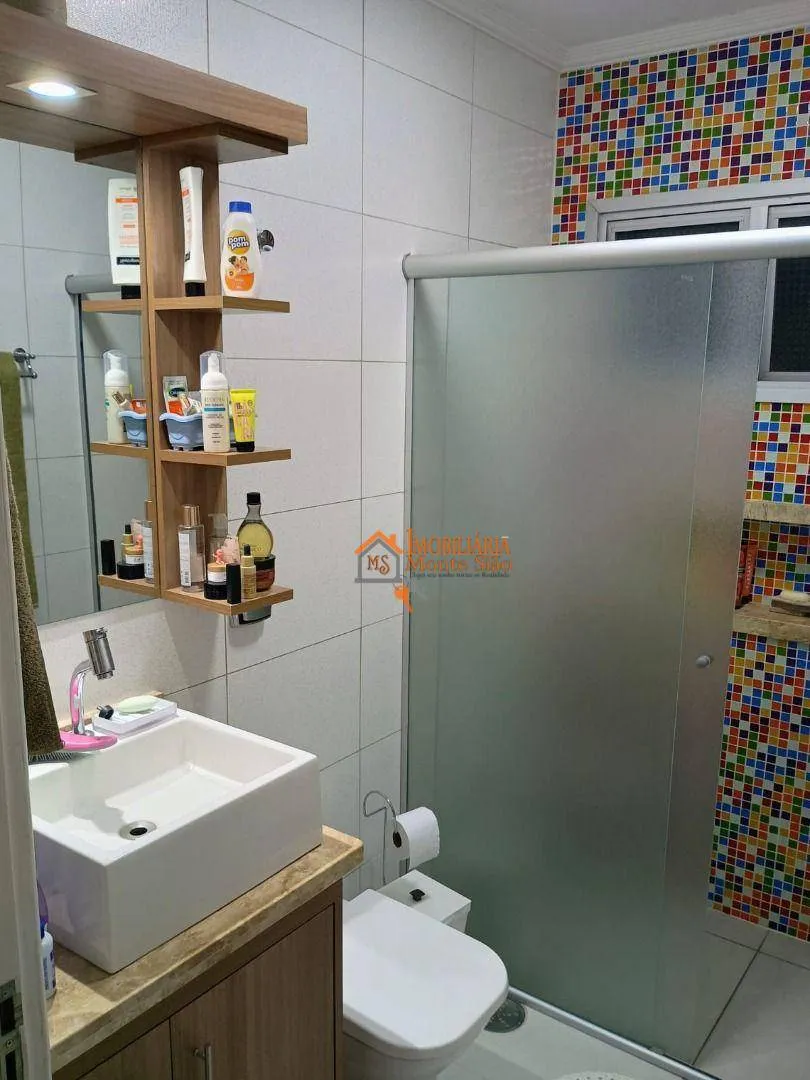Imagem Apartamento com 2 dormitórios à venda, 55 m² por R$ 295.000,00 - Jardim Santa Mena - Guarulhos/SP