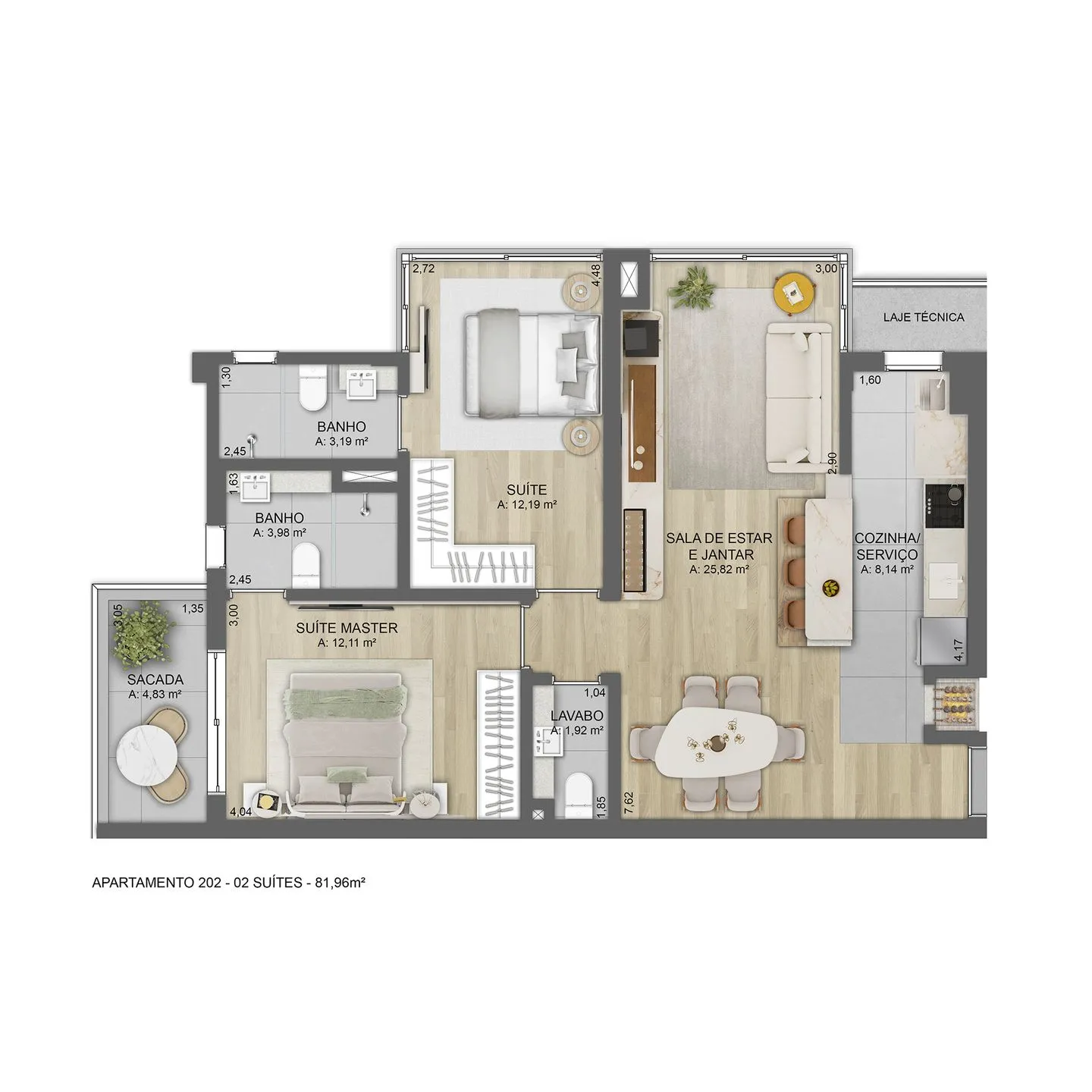 Imagem Duplex à venda em Gramado, Belvedere, com 3 quartos, 117.55m2
