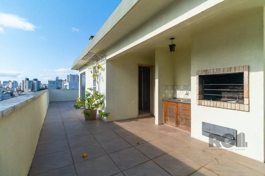 Imagem Cobertura à venda com 3 quartos 211.43 m² 1 vaga Rua Coronel Andre Belo, Menino Deus, Porto Alegre