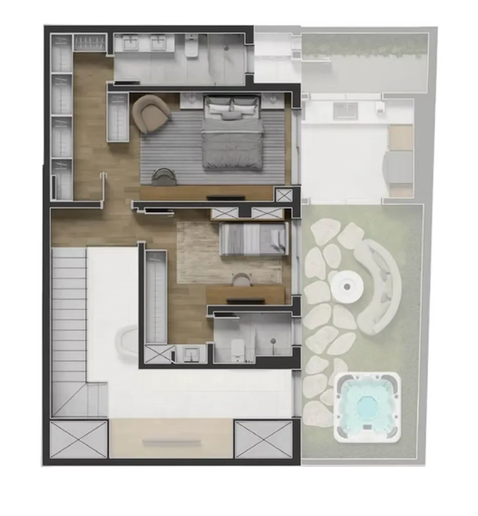 Imagem COBERTURA RESIDENCIAL em Curitiba - PR, Ahú
