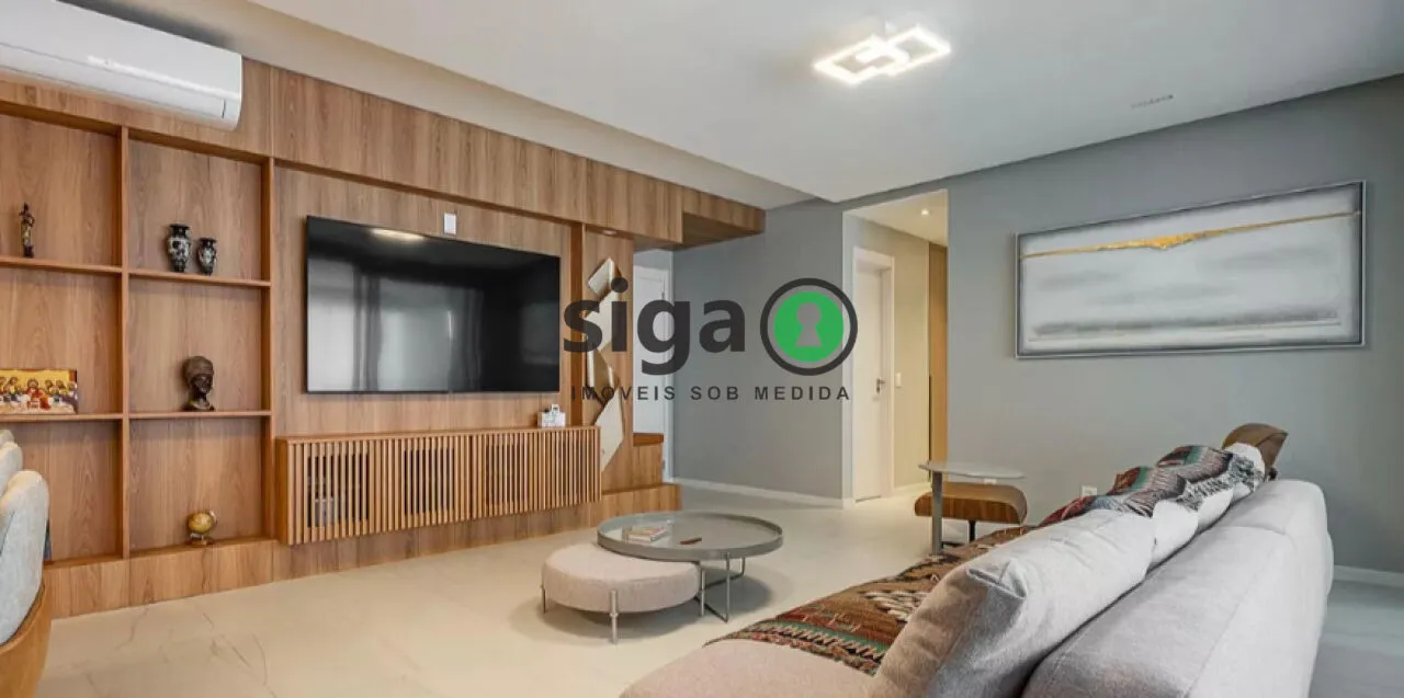Imagem Apartamento à venda com 124m², 3 quartos e 2 vagas no Jardim Paulista