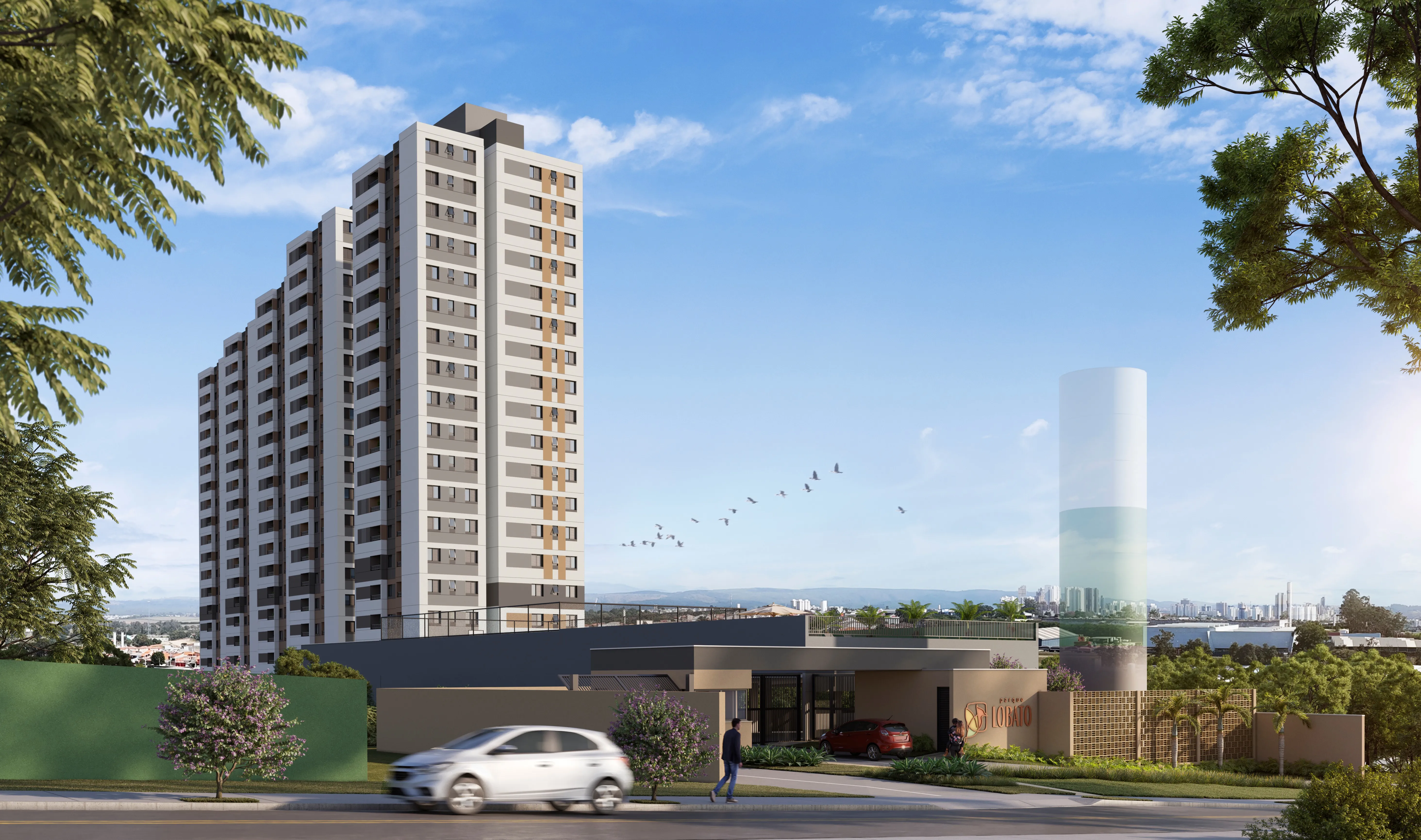 Imagem Residencial Parque Lobato Sorocaba: apartamentos de 1 e 2 dorms, suíte e Garden, rooftop de lazer, perto do Campolim | Minha Casa Minha Vida