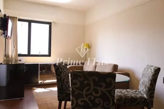 Imagem Flat disponível para venda no Ninety Hotel, com 33m², 1 dormitório e 1 vaga