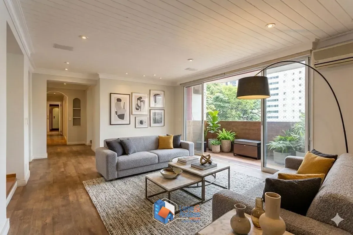 Imagem Apartamento para venda em Itaim Bibi com 4 quartos, sendo 1 suíte, 196m²