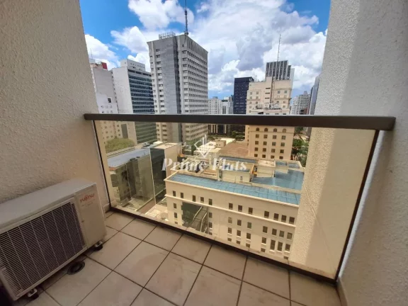 Imagem Flat disponível para venda no Transamérica Excutive Paulista, com 33m², 1 dormitório e 1 vaga de garagem