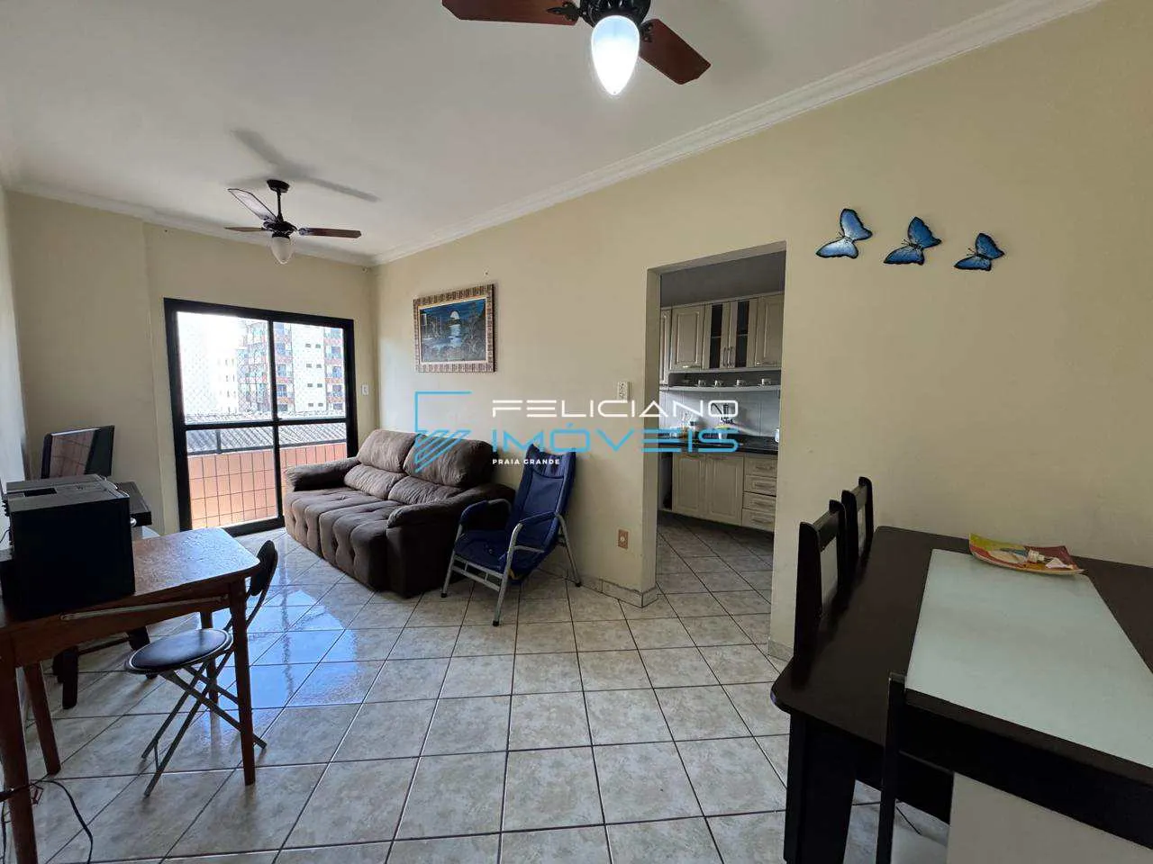Imagem Apartamento com 1 quarto, Guilhermina, Praia Grande - R$ 315 mil, Cod: 7104