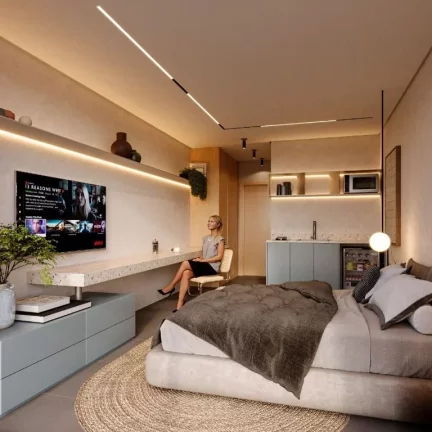 Imagem Flat à venda, 20 m² por R$ 268.629,00 - Intermares - Cabedelo/PB