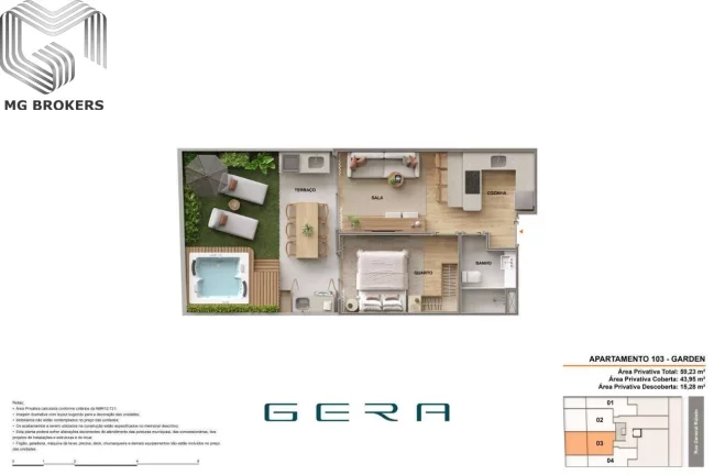 Imagem Apartamento à venda na Gávea, Rio de Janeiro - 1 quarto, 1 sala, 38m² de área - Imperdível oportunidade!