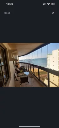Foto do imóvel Apartamento na beira da praia - 4 quartos com super vista pro mar