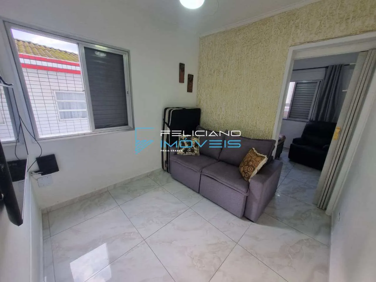 Imagem Apartamento com 1 quarto, Guilhermina, Praia Grande - R$ 215 mil, Cod: 7253
