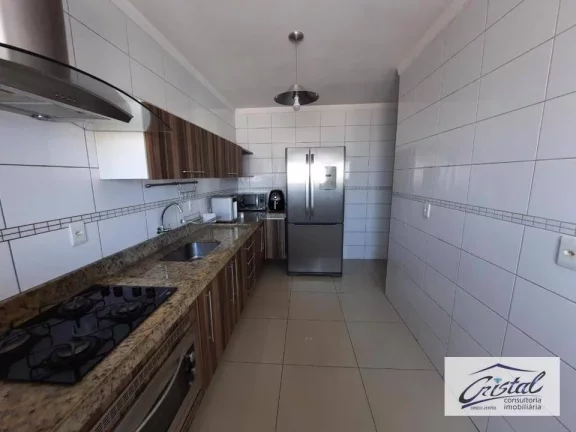 Imagem Apartamento com 3 dormitórios à venda, 107 m² por R$ 650.000,00 - Guilhermina - Praia Grande/SP