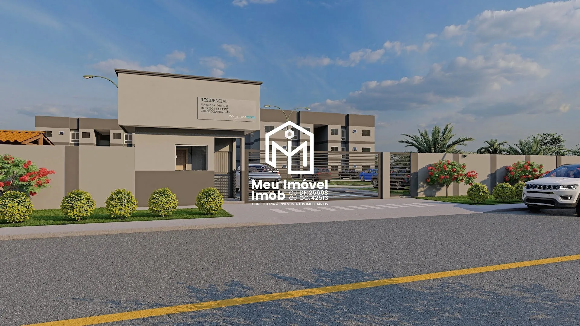 Imagem Apartamento 2 Quartos 1 Vaga 42m² Cidade Ocidental/GO