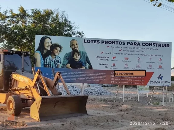 Imagem Terreno a Venda no bairro Alto da Estrela - Horizonte, CE
