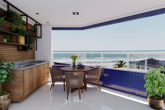 Imagem APARTAMENTO COM 75.52 m² - CAIÇARA - PRAIA GRANDE SP