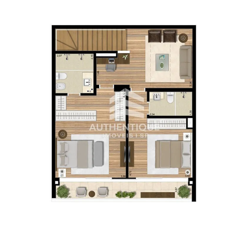 Imagem Guedala House - Jardim Guedala - Apartamento à venda em São Paulo/SP