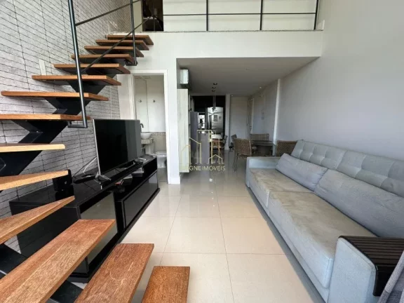 Imagem Loft Duplex Mobiliado com Vista Mar ? Colina A Reale, Patamares