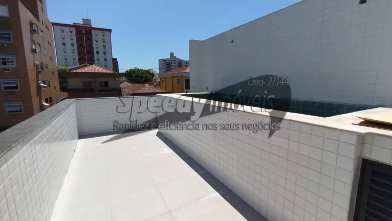 Imagem Casa em Santos 3 dormitórios, sobreposta alta bairro Embaré