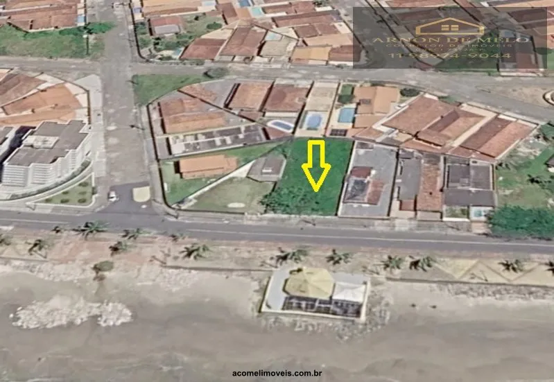 Imagem Terrenos em frente à Praia para venda em Mongagua no bairro Oceanópolis