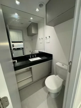 Imagem Apartamento para locação no Paraíso, São Paulo-SP: 1 quarto, 1 sala, 1 banheiro, 30m² de área.